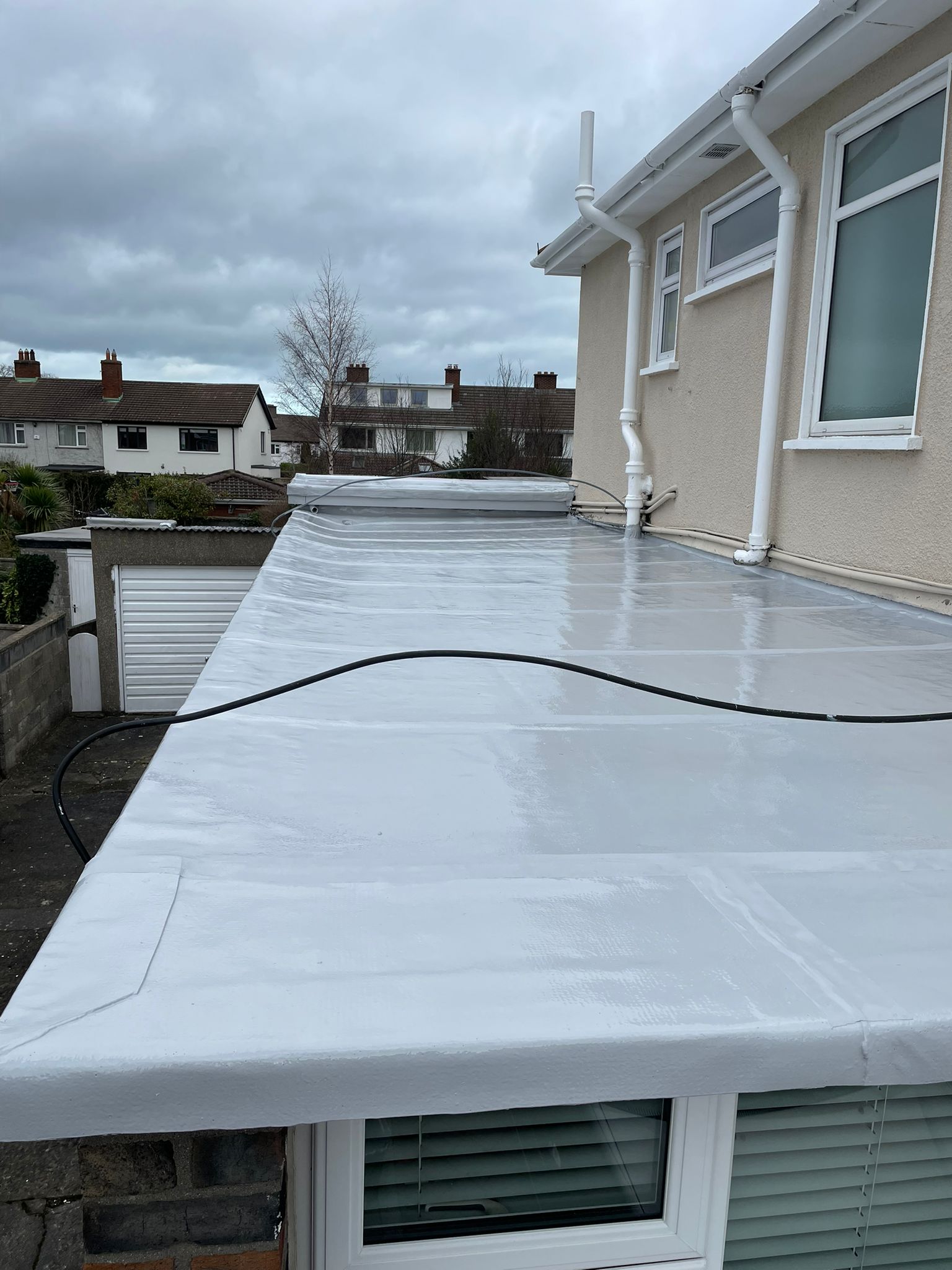 Flat roof waterproofing